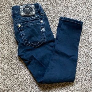 Miss Me signature skinny crop jeans